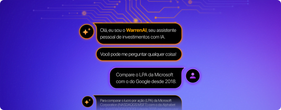 WarrenAI é seu assistente pessoal de IA para finanças